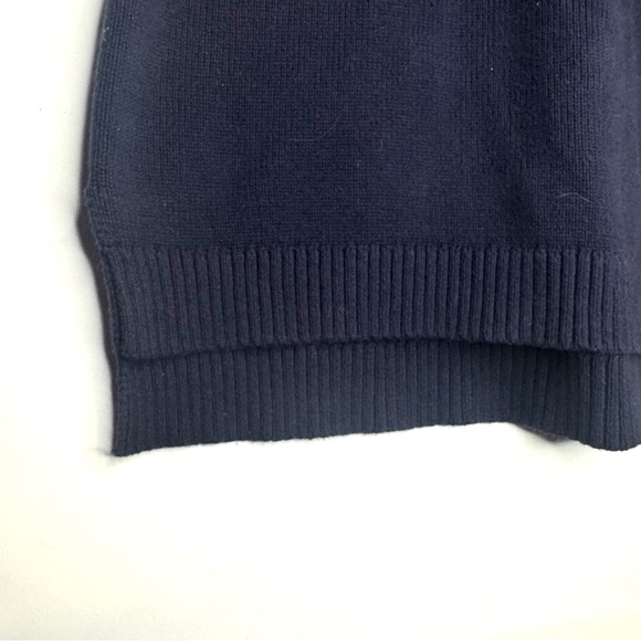 Elegant Blue Sleeveless Legoe Heritage Knit Maternity Dress Size 4-6 Maternity - Picture 4 of 10